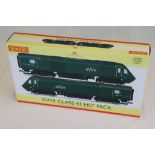 Boxed Hornby OO gauge ltd edn R3510 DCC Ready GWR Class 43 HST Train Pack appearing unused and