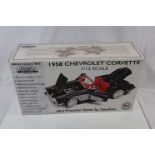 Boxed Gearbox 17904 1958 Chevrolet Corvette Black Convertible