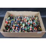 Britains Deetail - Collection of Knights and Turks in Combat on Horseback (approx. 60 total)