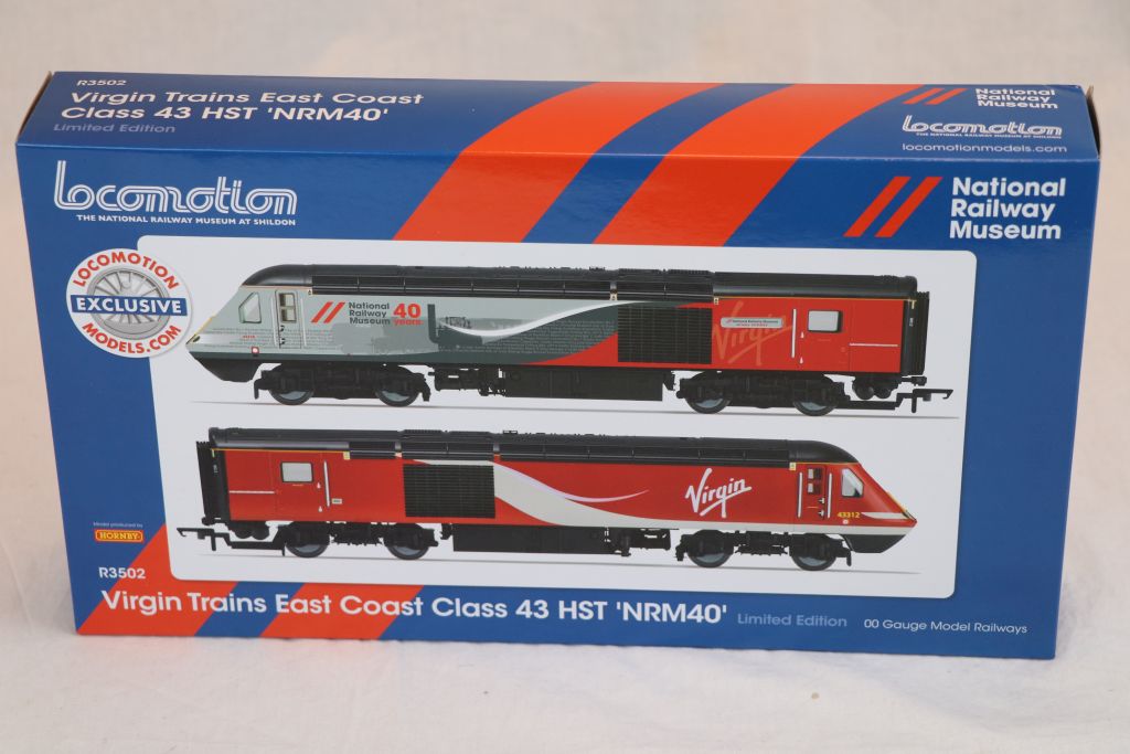 Boxed ltd edn Hornby Locomotion Exclusive Models OO gauge National Railway Museum R3502 Virgin - Image 2 of 4