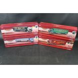 Four boxed 1:50 Corgi ltd edn Hauliers of Renown to include CC13739 Haynes & Son Milton Keynes,