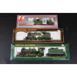 Three boxed OO gauge engines to include Lima 205101 MWG, Mainline 54154 N2 Class 0-6-2T Locomotive