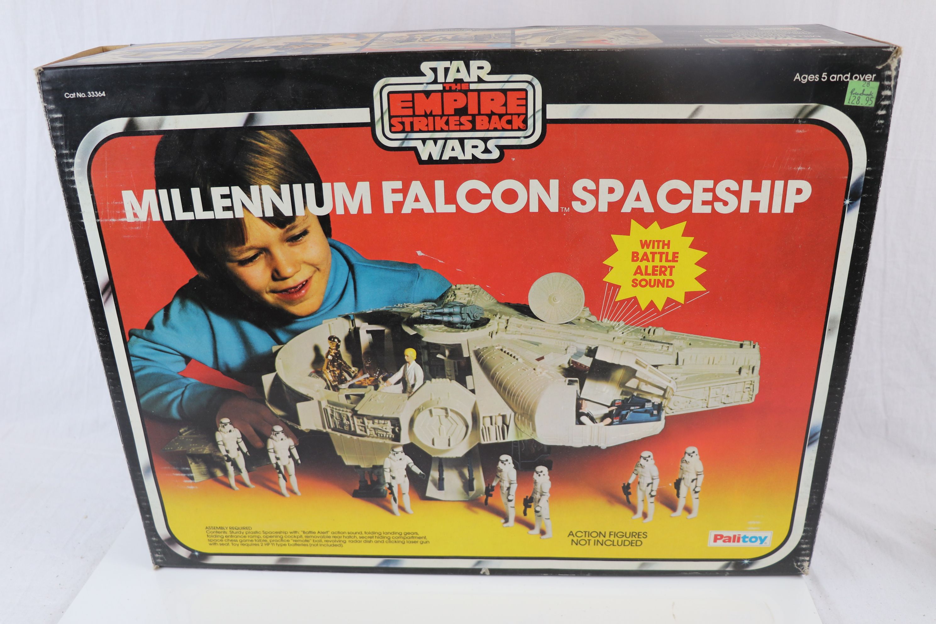 Star Wars - Original boxed Palitoy The Empire Strikes Back Millennium Falcon Spaceship in gd play