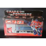 G1 Transformers - Original boxed Hasbro Takara Transformers Autobot Commander Optimus Prime with