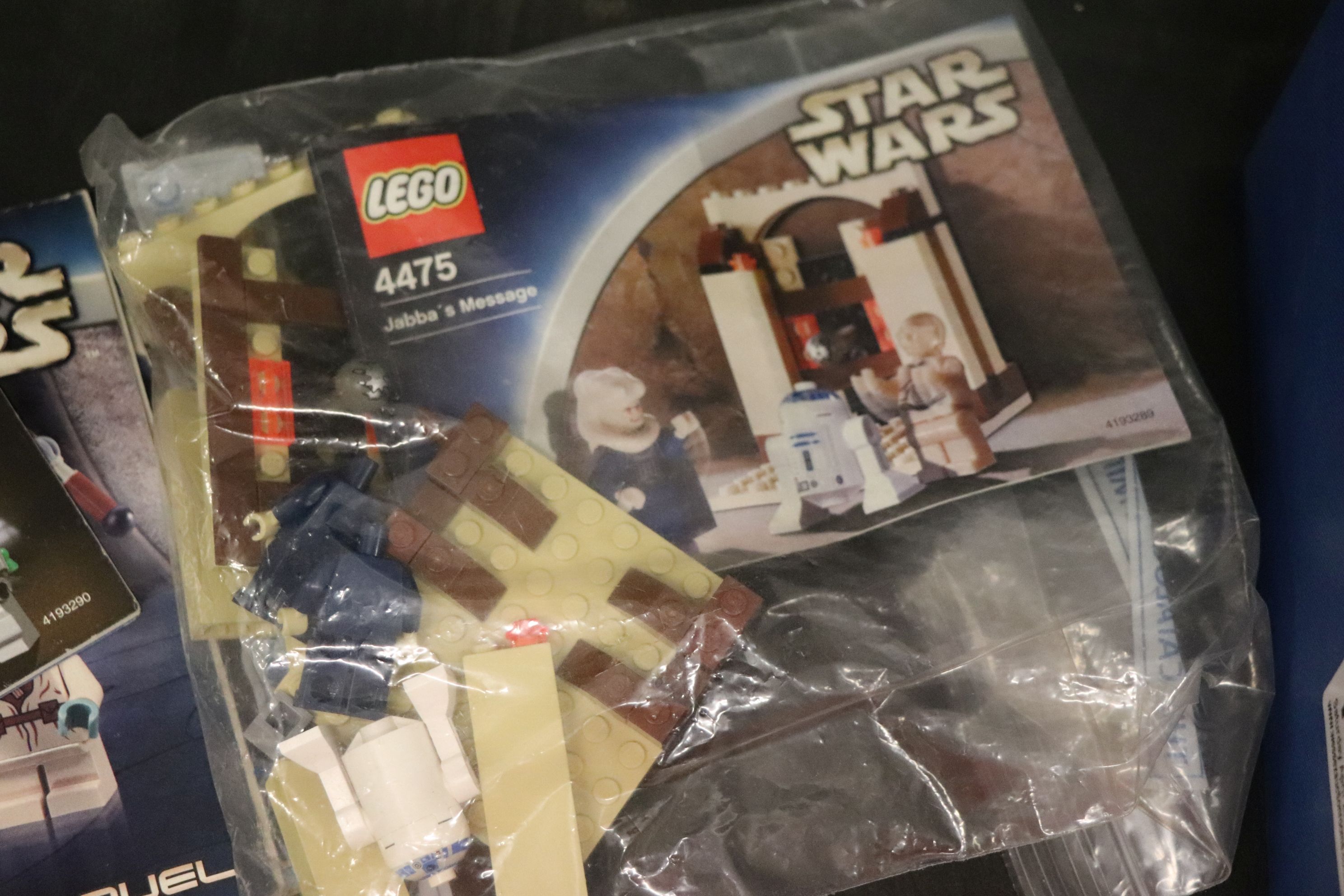 Group of Star Wars Lego to include mini figures and Jabba The Hutt - Image 3 of 8