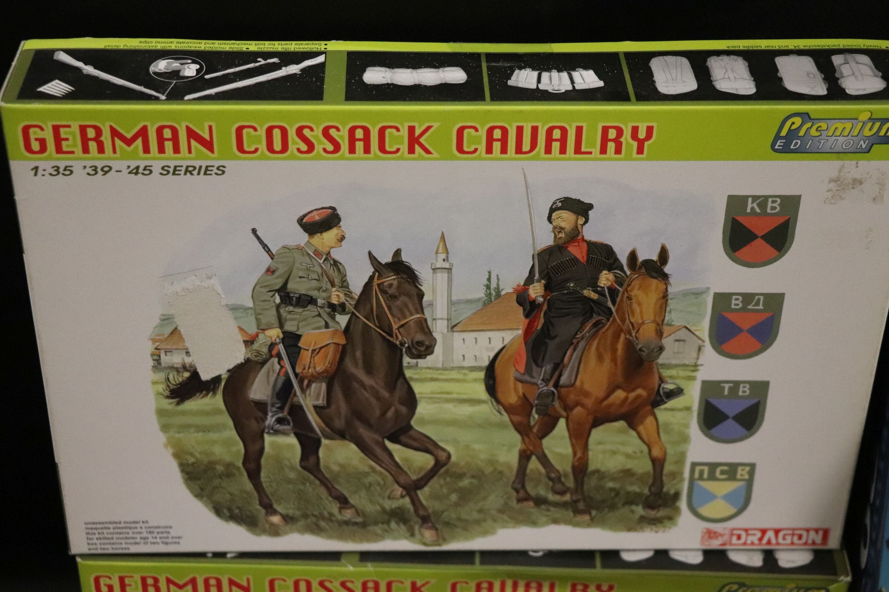 Two Boxed Dragon German Cossack Cavalry Model Kits, Polar Lights Boxed and Sealed Forbidden Planet - Image 2 of 5