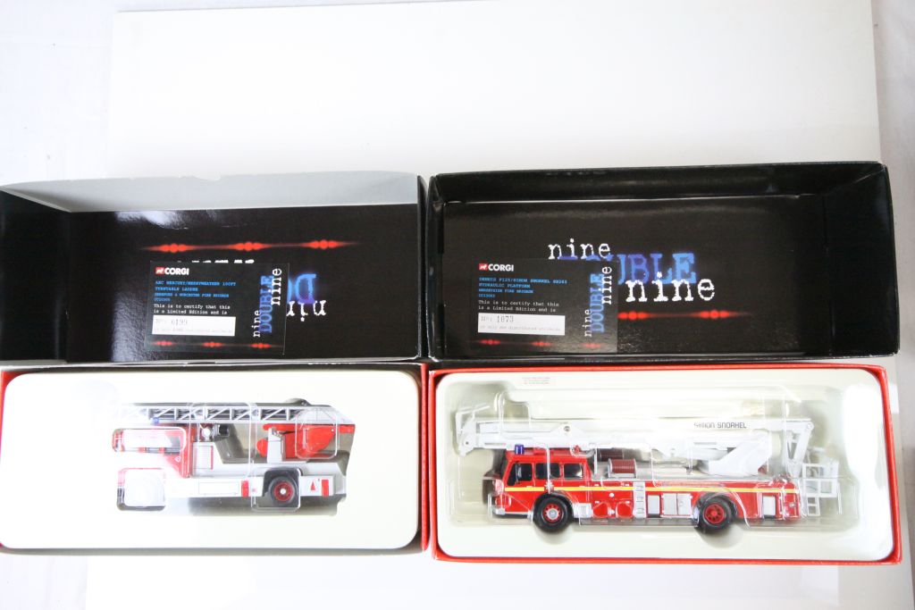 Twenty Boxed Corgi Limited Edition 1:50 ' Nine Double Nine ' Emergency Vehicle Models to include - Image 11 of 11