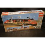 Original boxed Lego 7745 Electric Inter-City Train Set unchecked but appears complete/close to