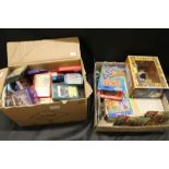 Collection of 60 Top Trumps gaming card sets with many sealed, includes Harry Potter, Ice Age, Super