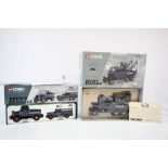 Two boxed Corgi Heavy Haulage Pickfords vehicles to include 17502 Scammell Constructor Wrecker and