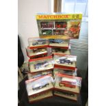 22 Boxed Matchbox Models of Yesteryear diecast models plus a boxed Matchbox G-5 Famous Cras of