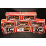 Eight boxed Diapet diecast construction models to include T-88 Mitsubishi Motor Grader x 5, K-42