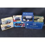 Seven boxed Corgi Pickfords models to include Deluxe Edition 16703 Scammell Highwayman Low Loader