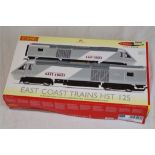 Boxed Hornby OO gauge DCC Ready R2964 East Coast Trains Class 43 HST Modelzone Exclusive train pack