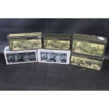 Six boxed Corgi military diecast models to include Unsung Heroes x 4 (US51102, US50105, and