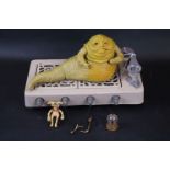 Kenner Star Wars Jabba The Hutt action play set, near complete, vg