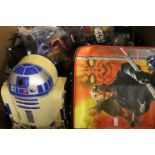 Large Collection of Star Wars related items including 3 x Hasbro Boxed Figures, 6 x Boxed Lego items