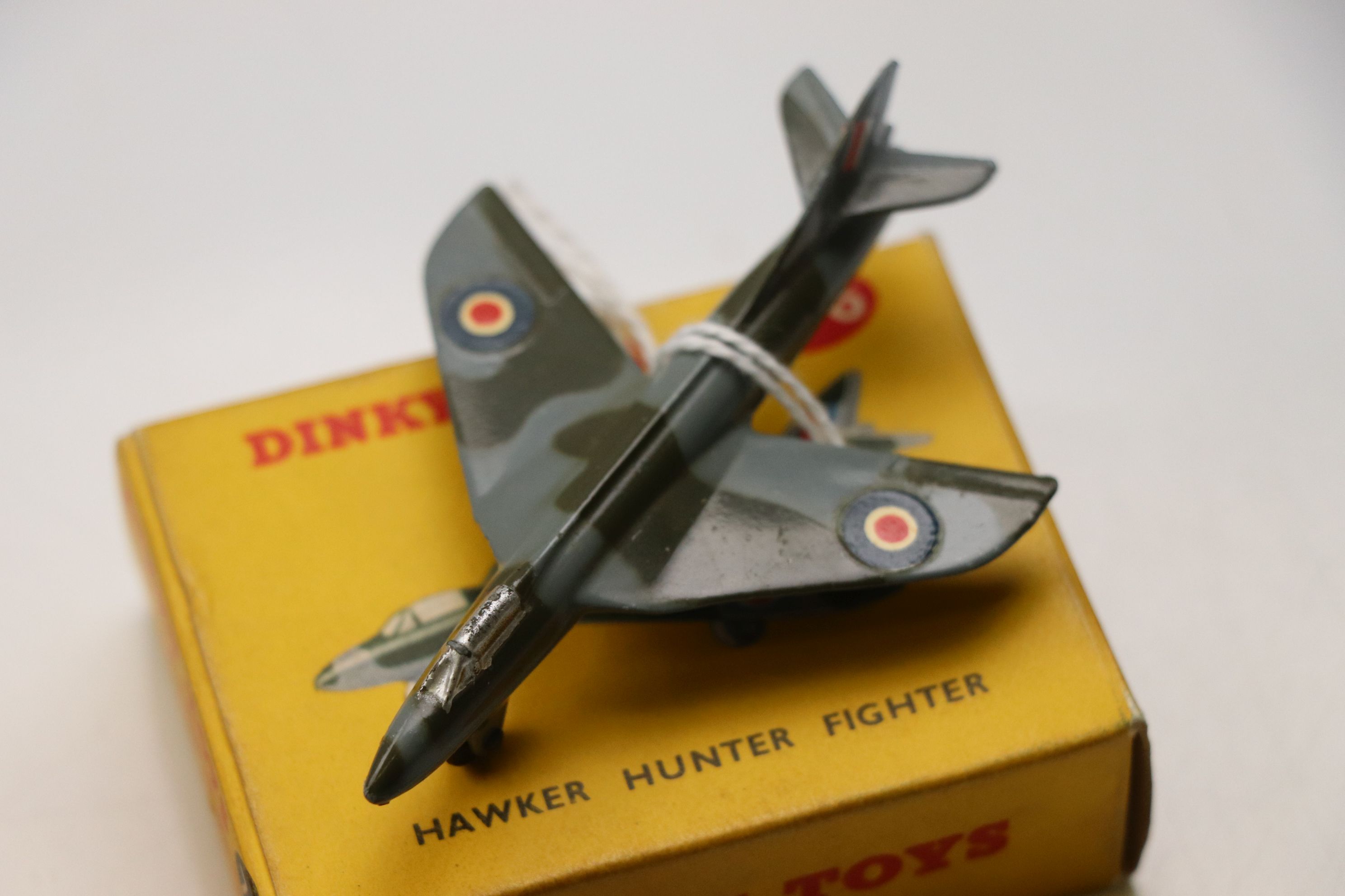 Two boxed Dinky planes to include 736 Hawker Hunter Fighter and 734 Supermarine Swift Fighter ( - Image 3 of 4