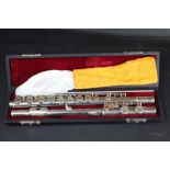 Cased Japanese Flute with original outer packaging