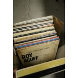 Box of Vinyl LP Albums including Elvis