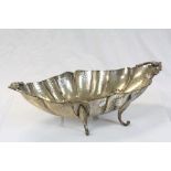 Large Silver plated Fruit bowl with carrying handles