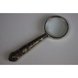 Silver Handled Magnifying Glass