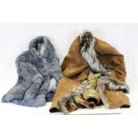 Vintage Rabbit skin Fur coat
