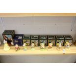 Boxed set of Royal Doulton Snow White & The Seven Dwarves figurines to include a Showcase "Grumpy"