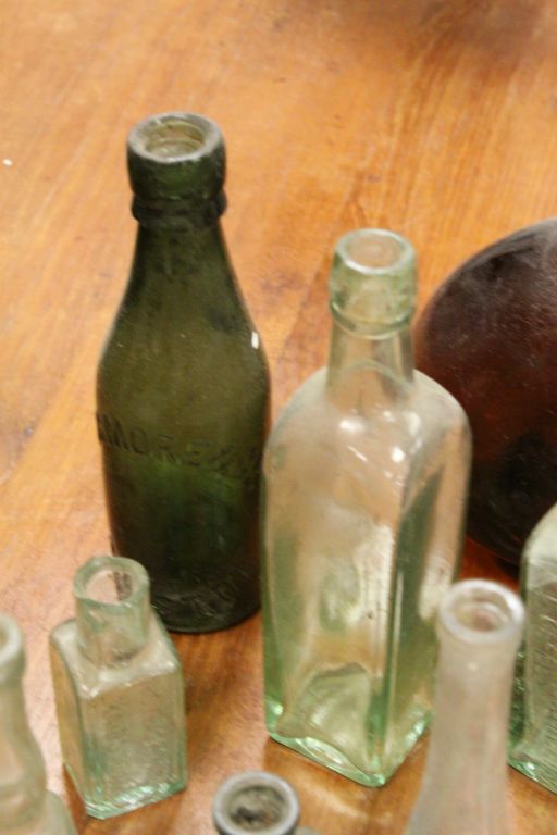 Collection of Old Glass Bottles - Image 4 of 6