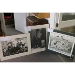 Russian school:3 large original etchings, all signed and with stamps and inscriptions verso, (A) 4