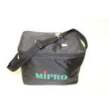 MIPRO MA101 event megaphone in case with microphone. Untested