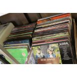 2 Boxes with various LPS, to include pop., jazz, country and classical.
