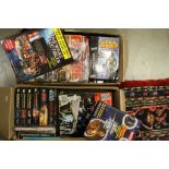 Collection of Star Wars ephemera to include books, price guides, annuals, eight boxed collectors