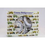 Boxed Emma Bridgewater ' Diggers, Tractors & Lorries ' Melamine, Mug, Bowl, Plate, Knife, Fork &