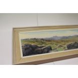 Framed Oil on board Landscape signed Ernest Knight
