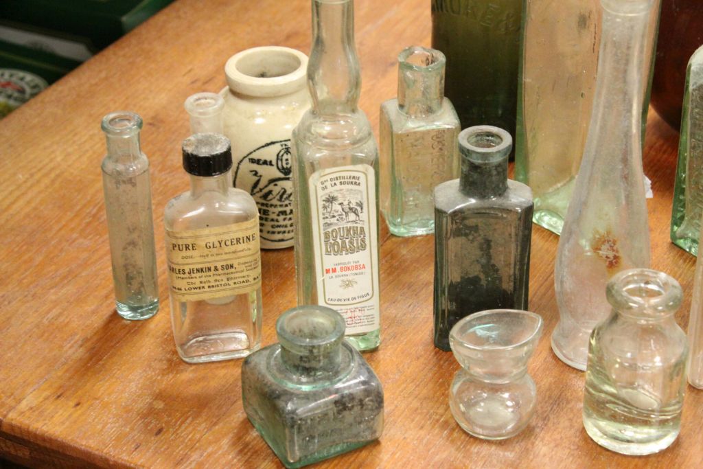 Collection of Old Glass Bottles - Image 2 of 6