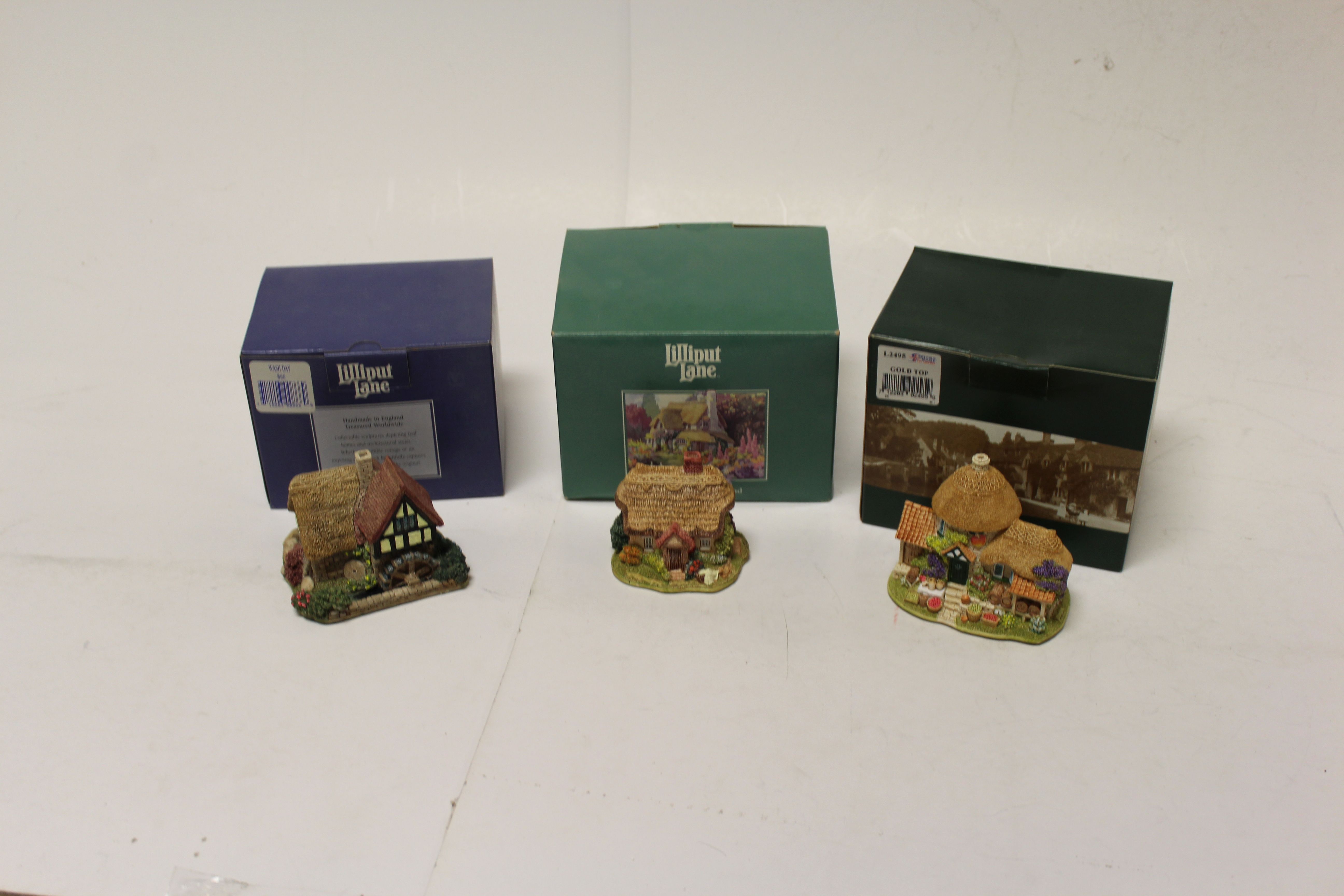 Thirteen Boxed Lilliput Lane Houses including The Bottle Oven, Kiln Cottage, Waterside Mill, Fresh - Image 2 of 3