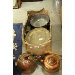 Mixed Lot of Copper, Silver Plate and other Metalware