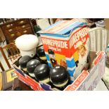 Homepride Fred Items including Boxed Baking Set, Seven Storage Jars, Salt & Pepper, Moneybox and a