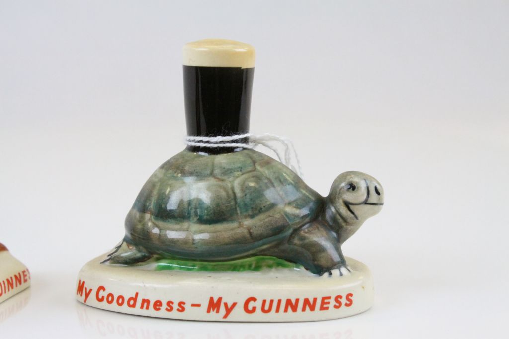 Two vintage Carlton Ware ceramic Guinness models, a Kangaroo with bottle of Guinness GA 2197 D, - Image 2 of 5