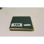 Small group of collectables to include faux shagreen cigarette case, Sheaffer gold plated pen with