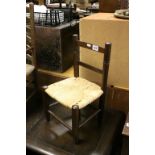 Child's Chair with String Seat