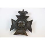 2nd Gloucestershire Rifle Volunteer Corps Helmet Plate.
