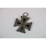 WW2 German Third Reich EK2 Iron Cross Second Class Medal.