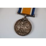 A full size WW1 British War Medal issued to : 1266 PTE. W SEED Cheshire Fusiliers.