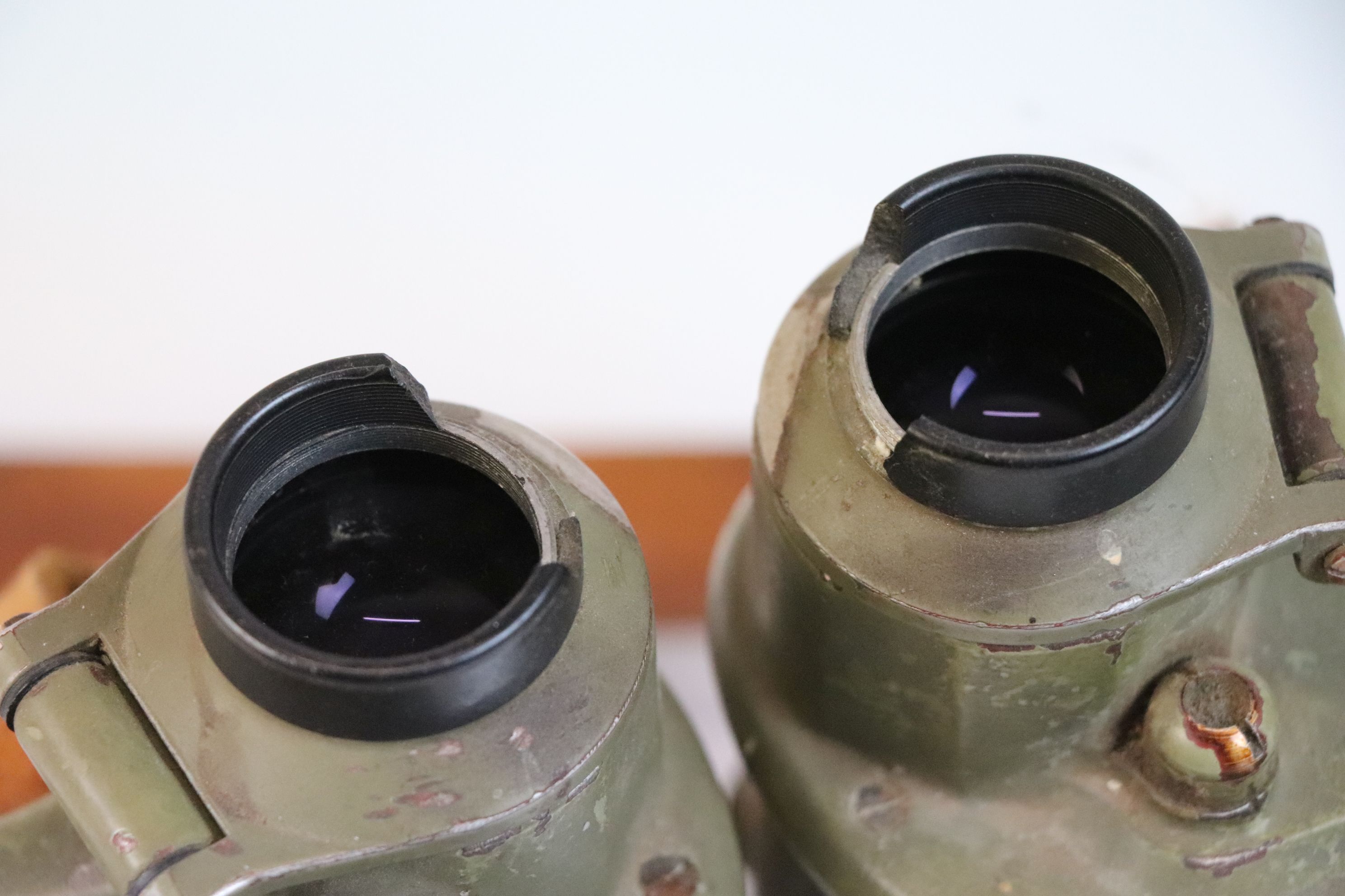 CARL ZEISS 8 X 60 WW2 U-BOAT COMMANDERS GLASS BINOCULARS, Waterproof construction, Screw driver - Image 2 of 2