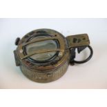 British WW2 Military Compass Made By T.G. & Co Ltd (London) No. 287120, Stamped With The Broad Arrow