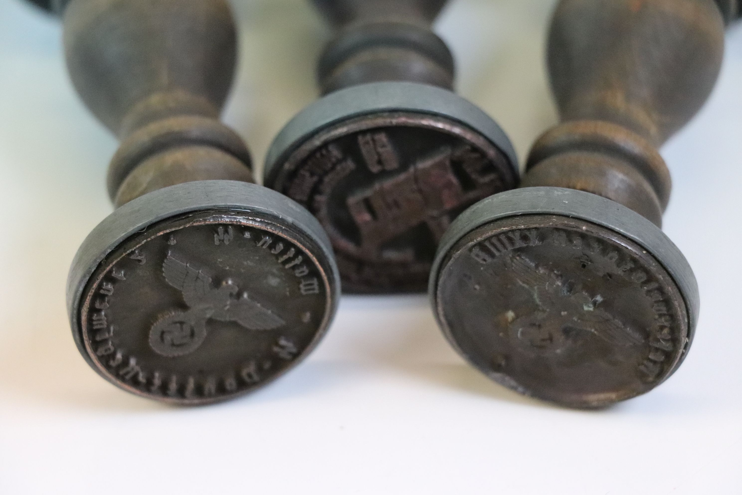 A small collection of 3 x WW2 type military seals. - Image 2 of 2