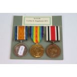 A WW1 full size medal pair consisting of The British War Medal & The Victory Medal, also comes
