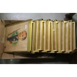 A set of 14 caricatures of famous snooker players, dated 1985